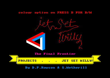 Jet Set Willy - The Final Frontier 
